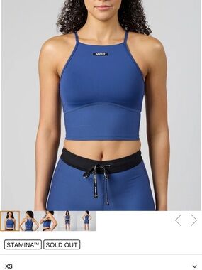 Bandit Running Nova Crop in Space Blue